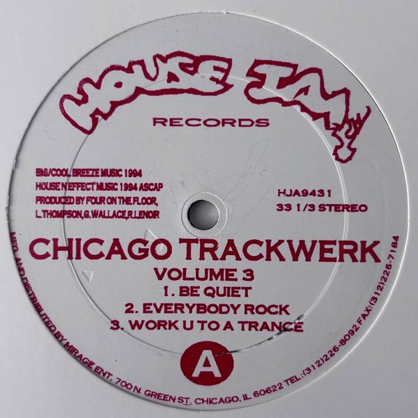 Chicago Trackwerk Volume 3 (House Jam 1994)