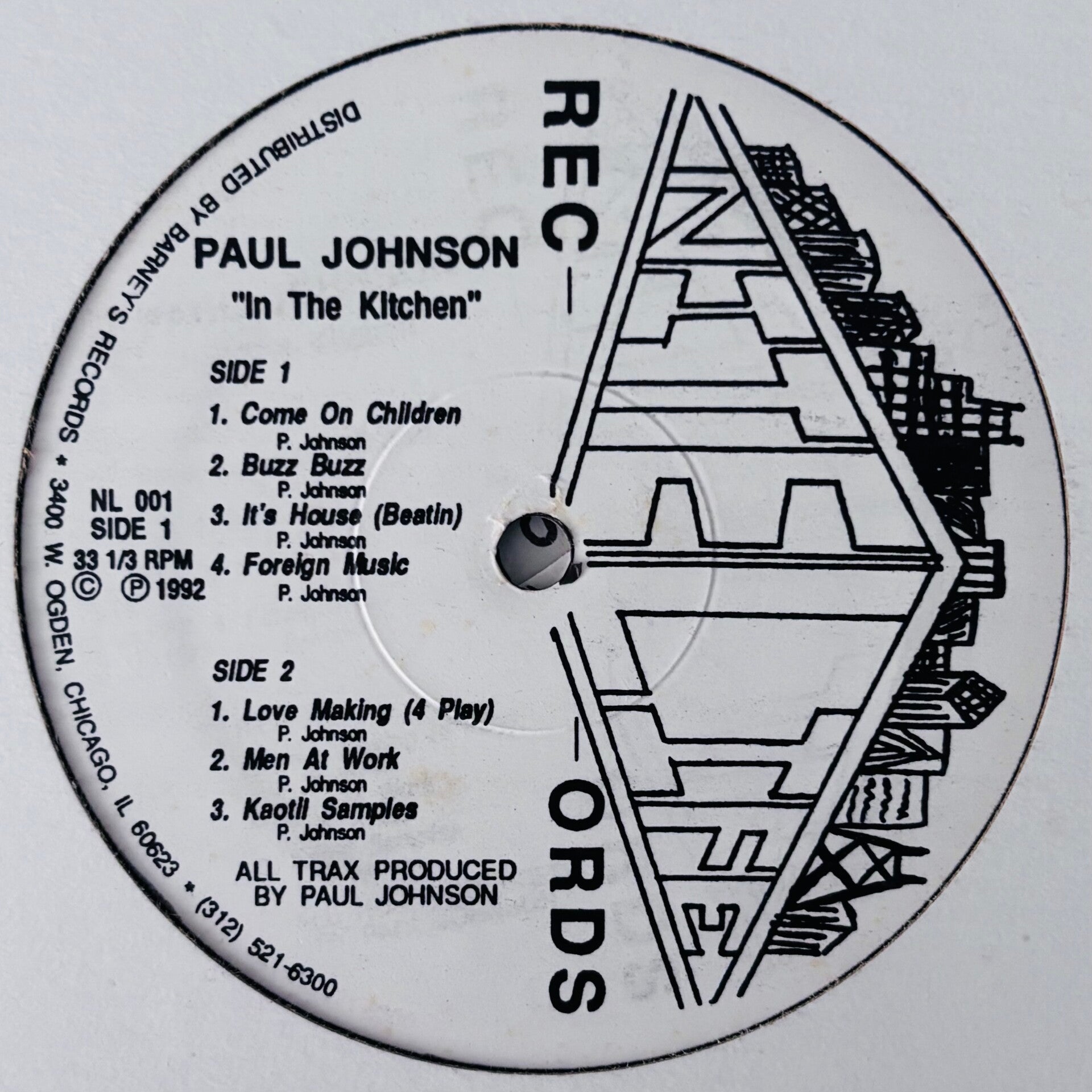 Paul Johnson - In The Kitchen (Nite Life 1992)