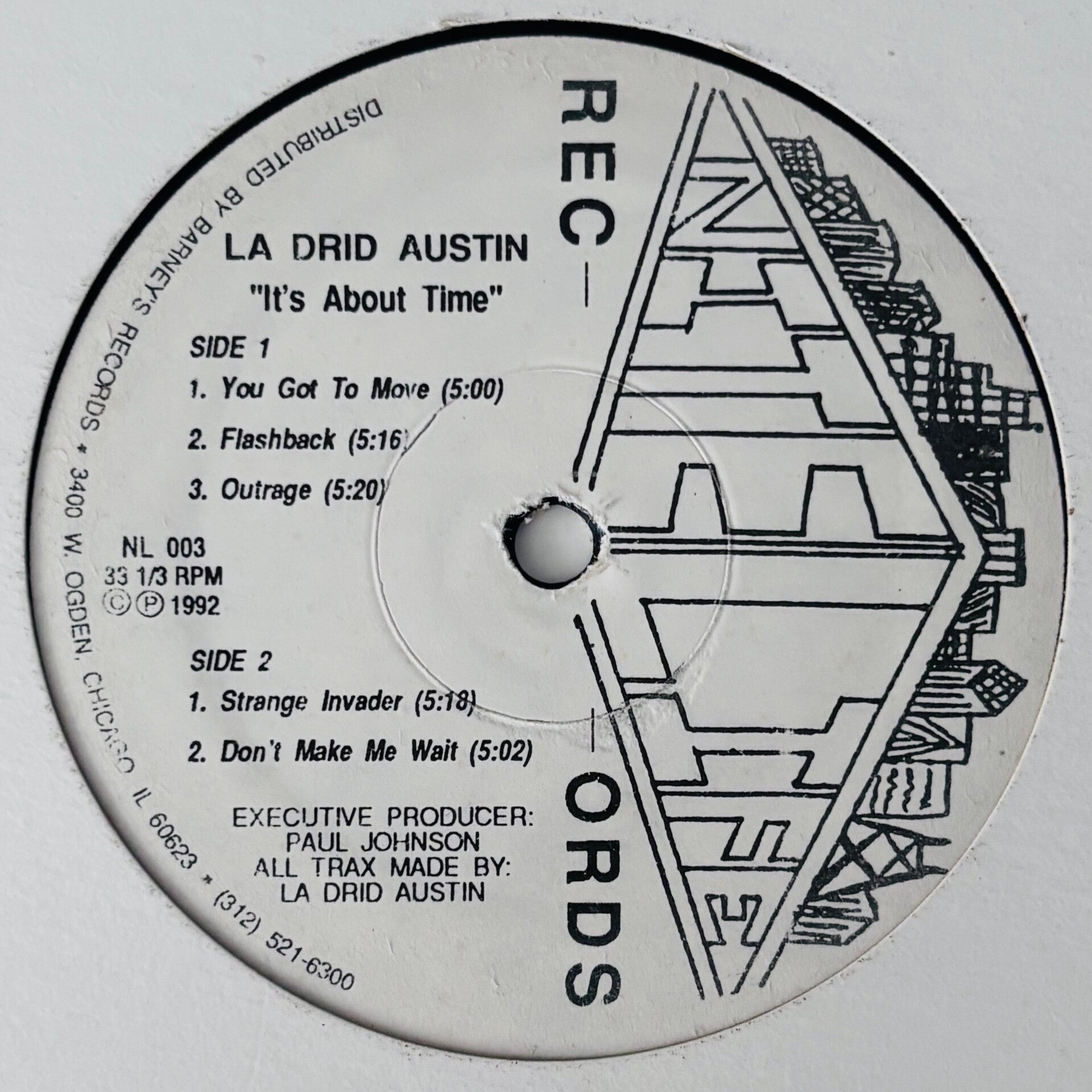 La Drid Austin - It’s About Time (Nite Life 1992)