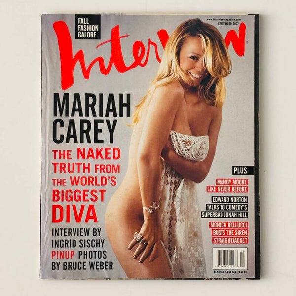 Interview Magazine September 2007 - Mariah Cover