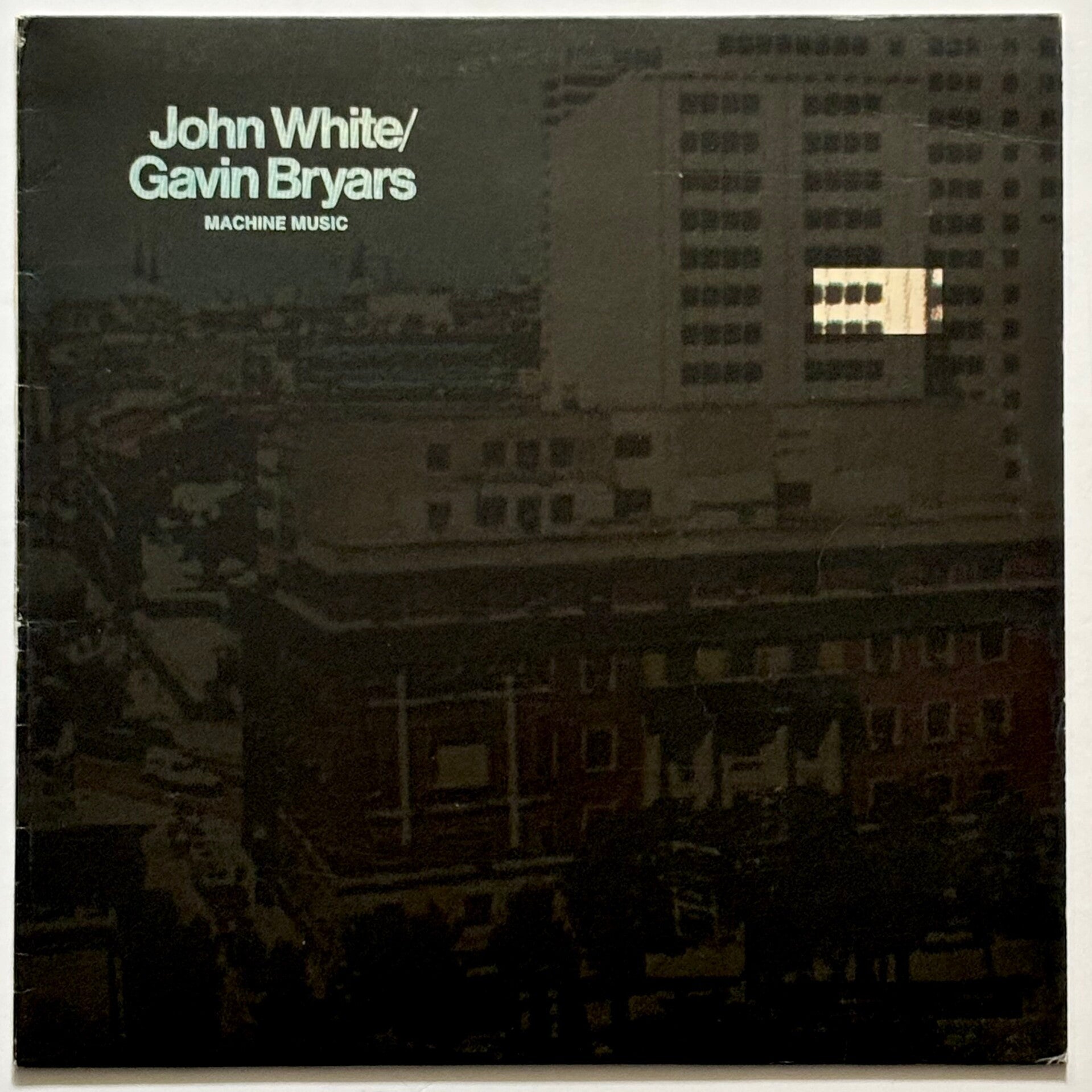 John White / Gavin Bryars - Machine Music (Obscure 1978)