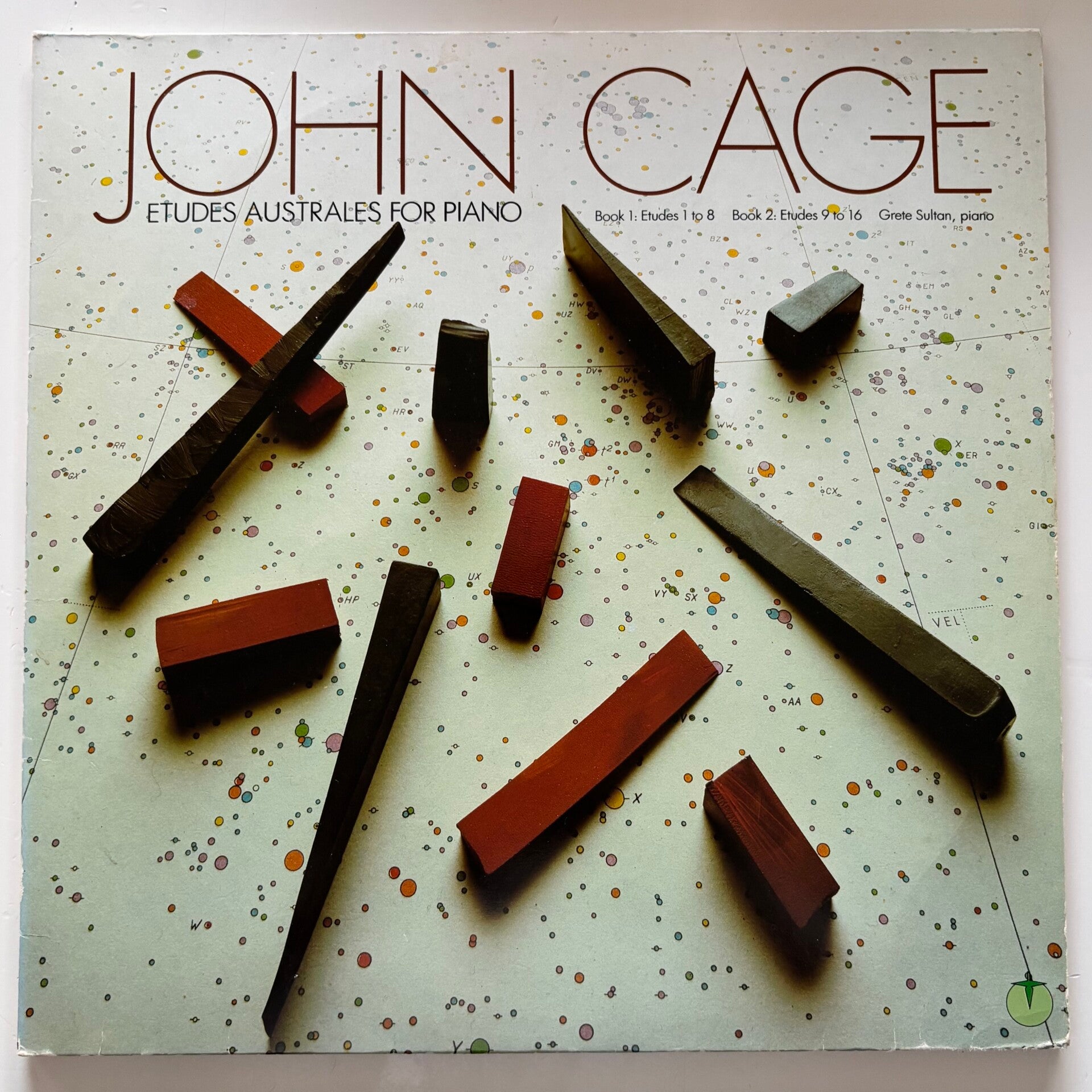 John Cage - Etudes Australes For Piano (Ariola 1979)