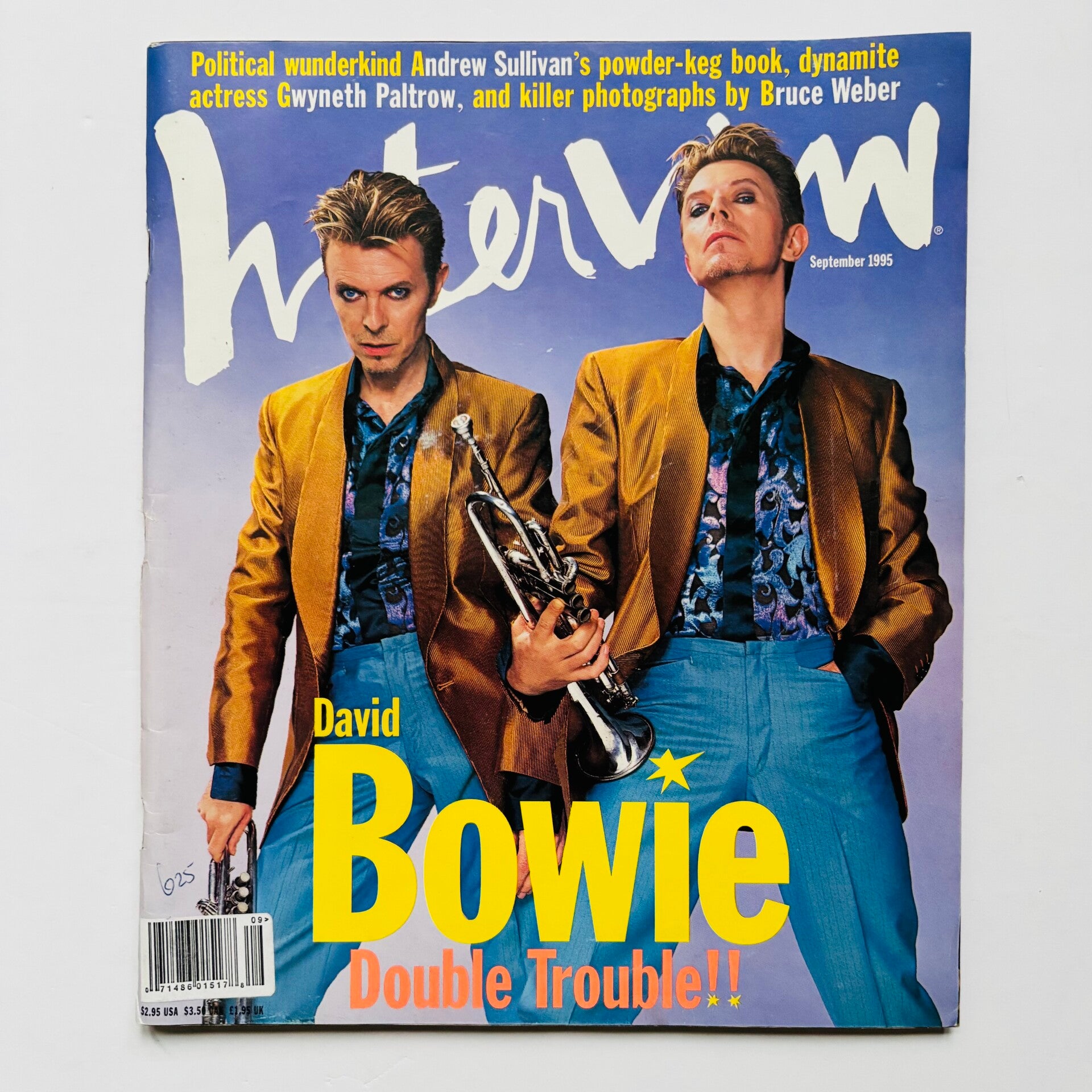 Interview Magazine September 1995 - Bowie Cover