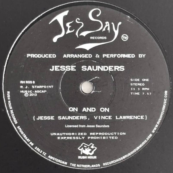 Jessie Saunders - On And On (Rush Hour 2013)