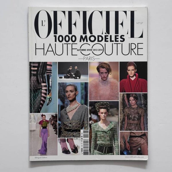 L’Officiel 1000 Modèles Haute Couture Paris Automne/Hiver 2013-2014