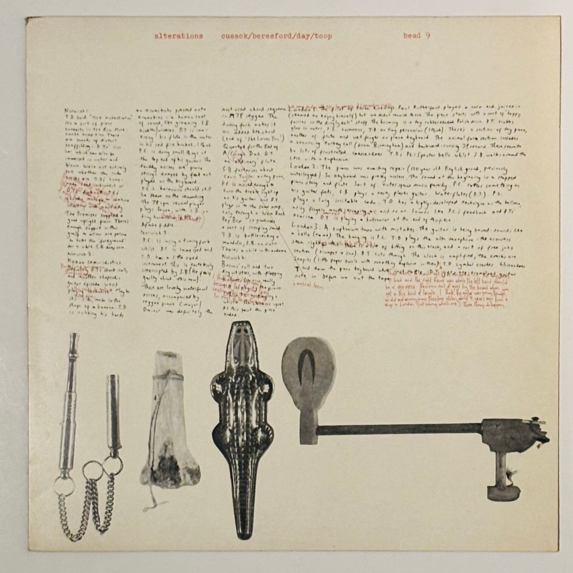 Alterations - Cusack/Beresford/Day/Toop (Bead 1978)