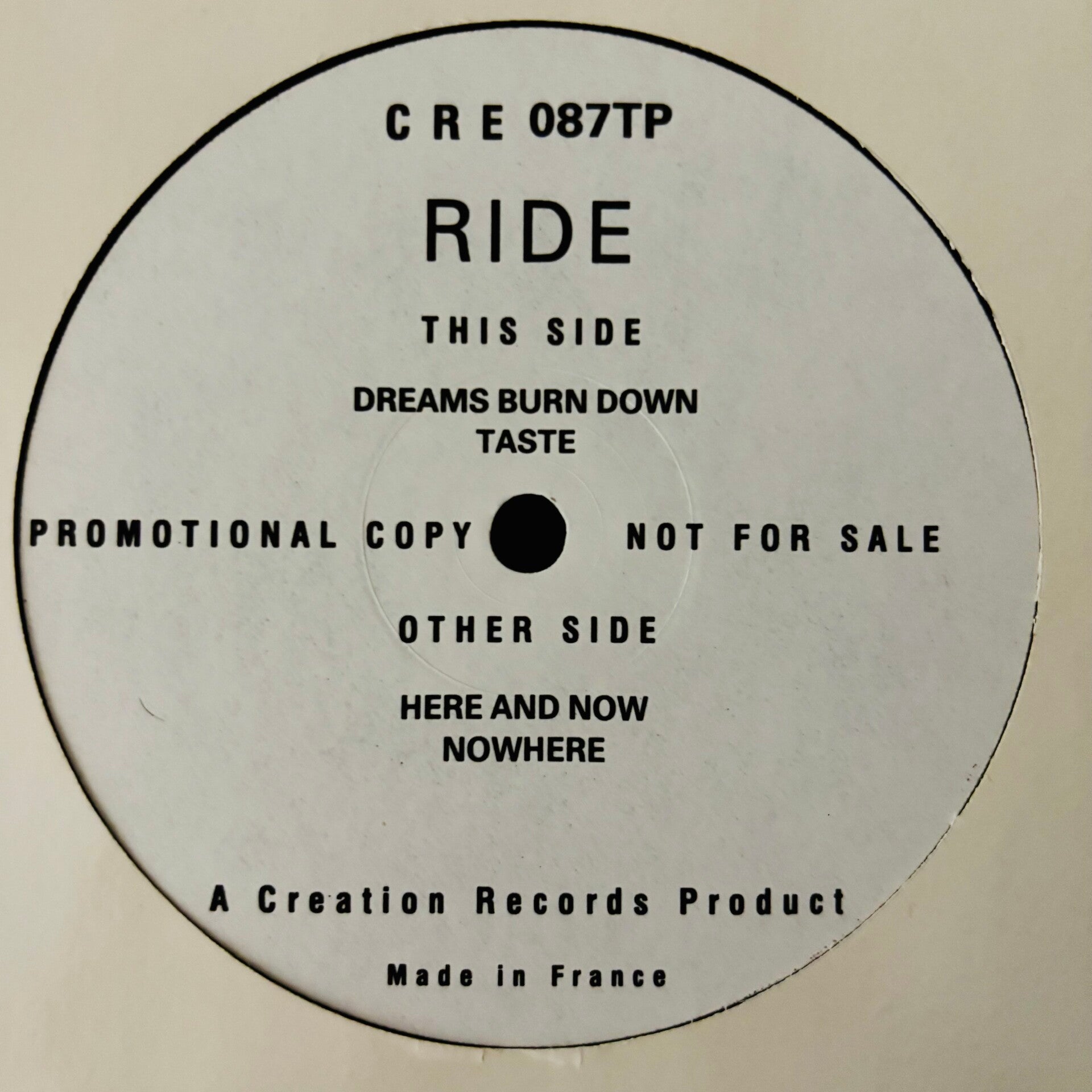 Ride - Fall EP (Creation 1990)