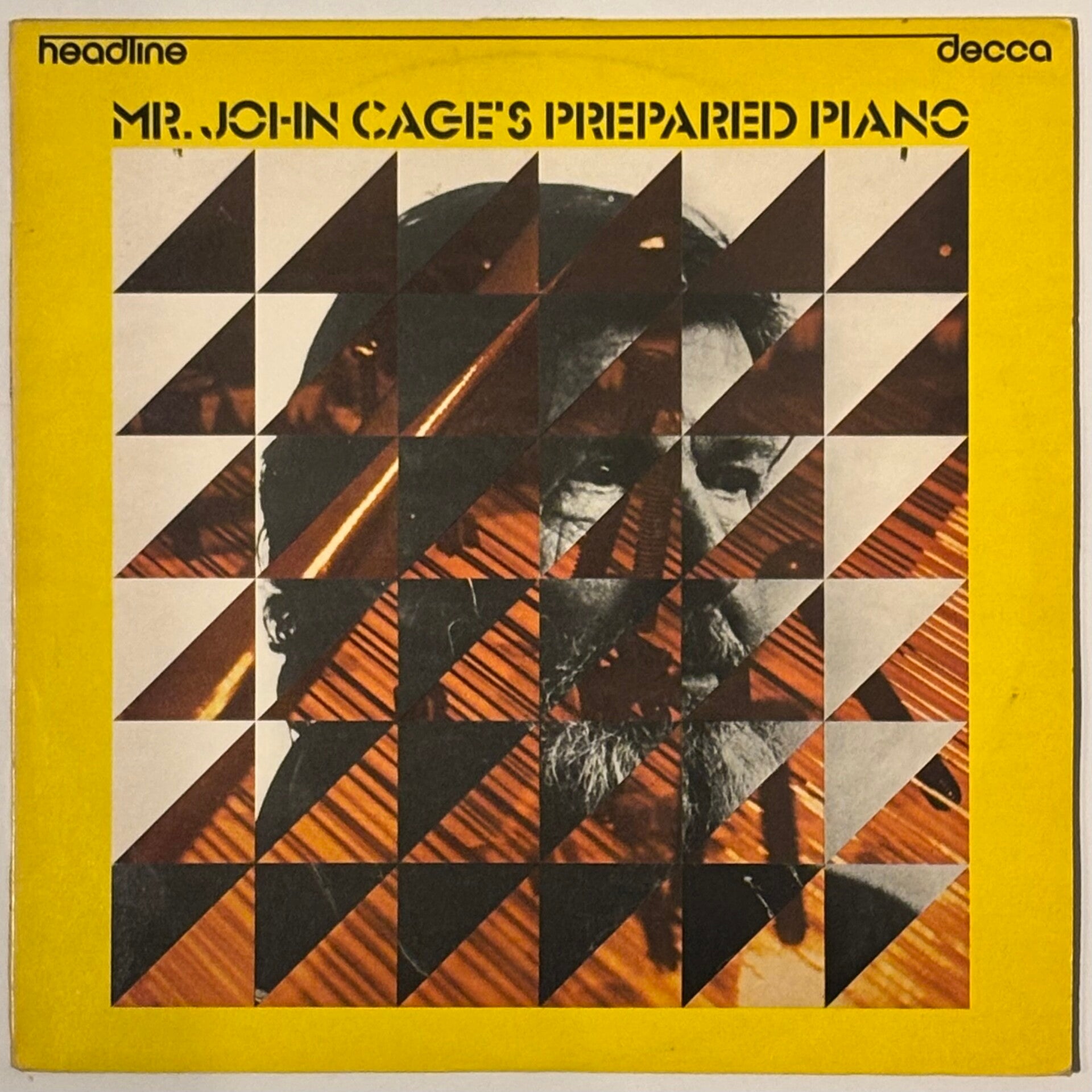 John Cage - Mr. John Cage’s Prepared Piano (Decca 1976)