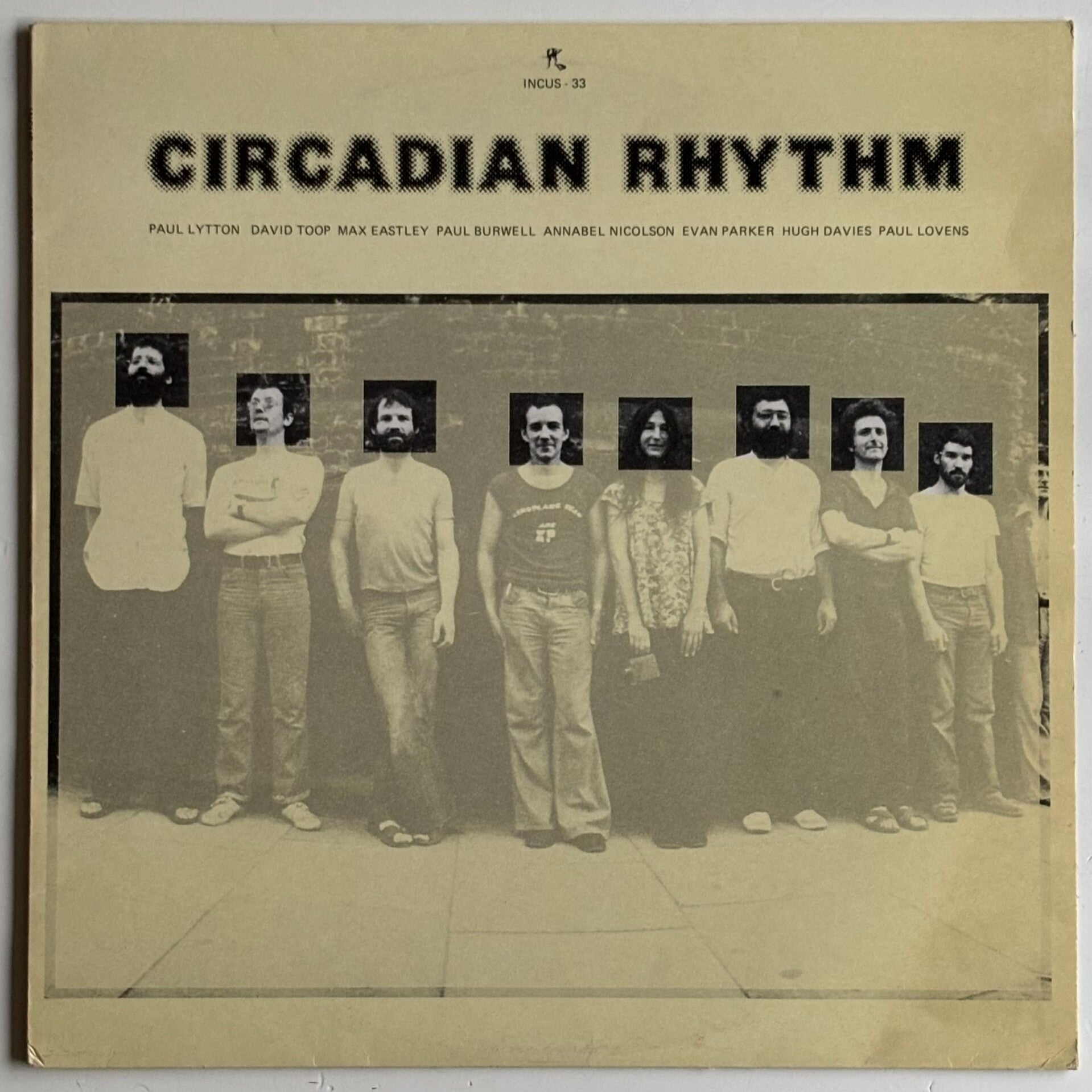 Lyton/Toop/Eastley/Burwell/Nicolson/Parker/Davies/Lovens - Circadian Rhythm (Incus 1980)