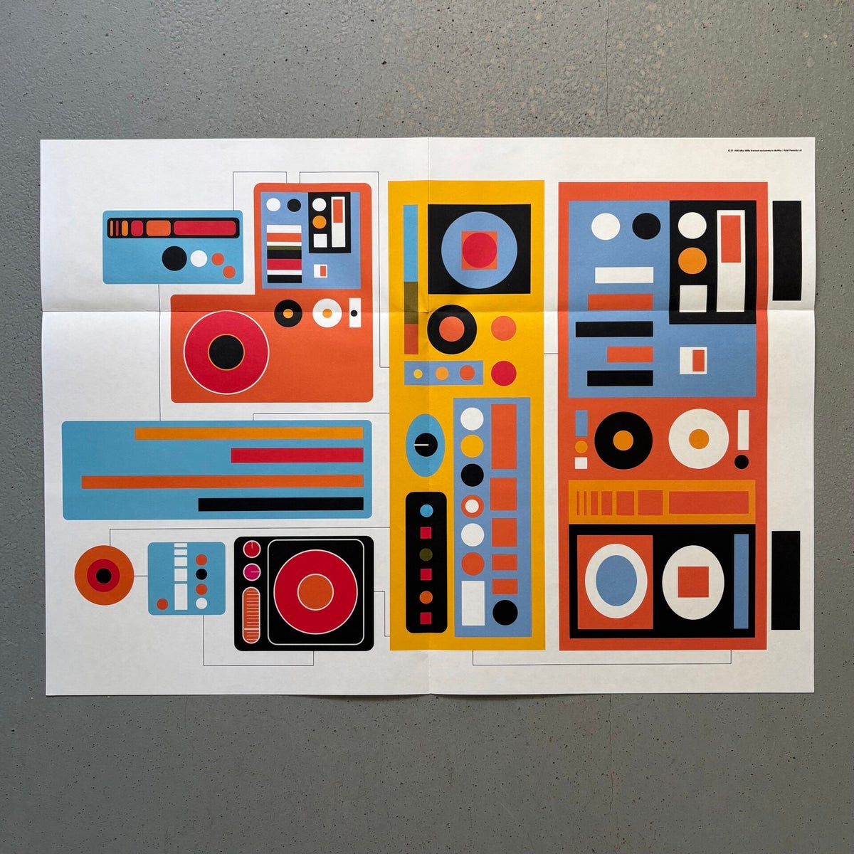 Mike Mills - A Visual Sampler Poster Collection (Mo Wax 1996 