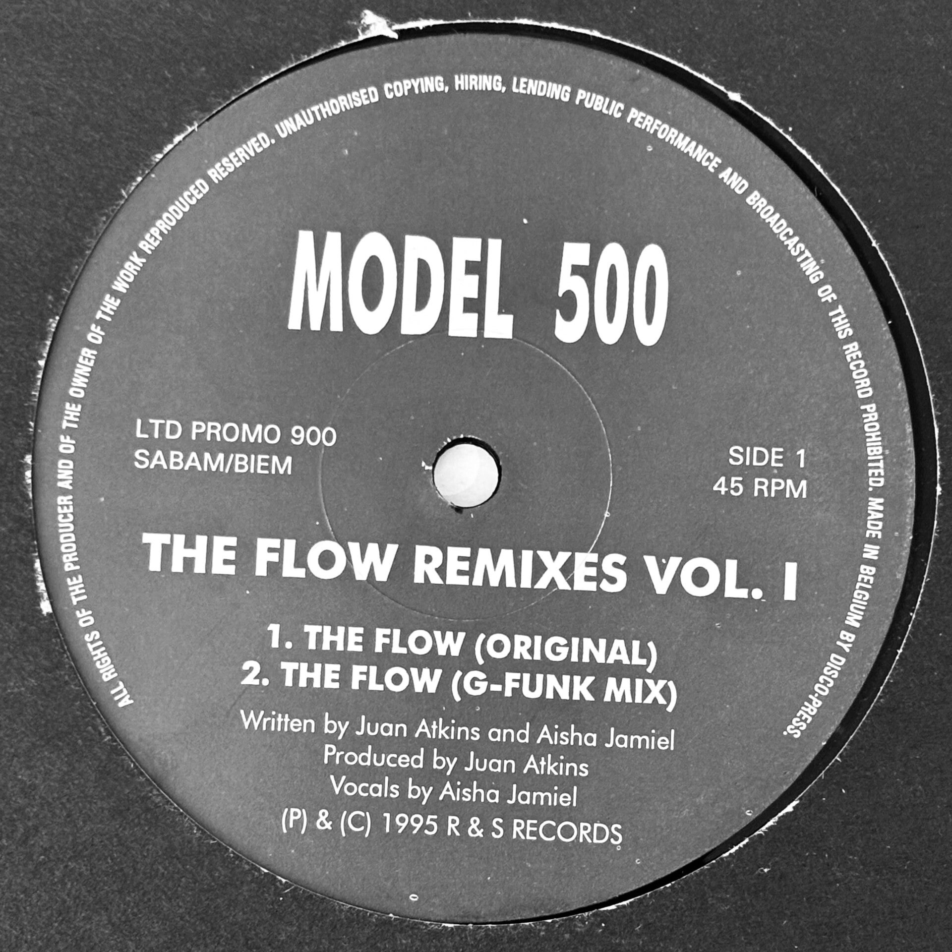 Model 500 - The Flow Remixes Part 1 (R&S 1995)