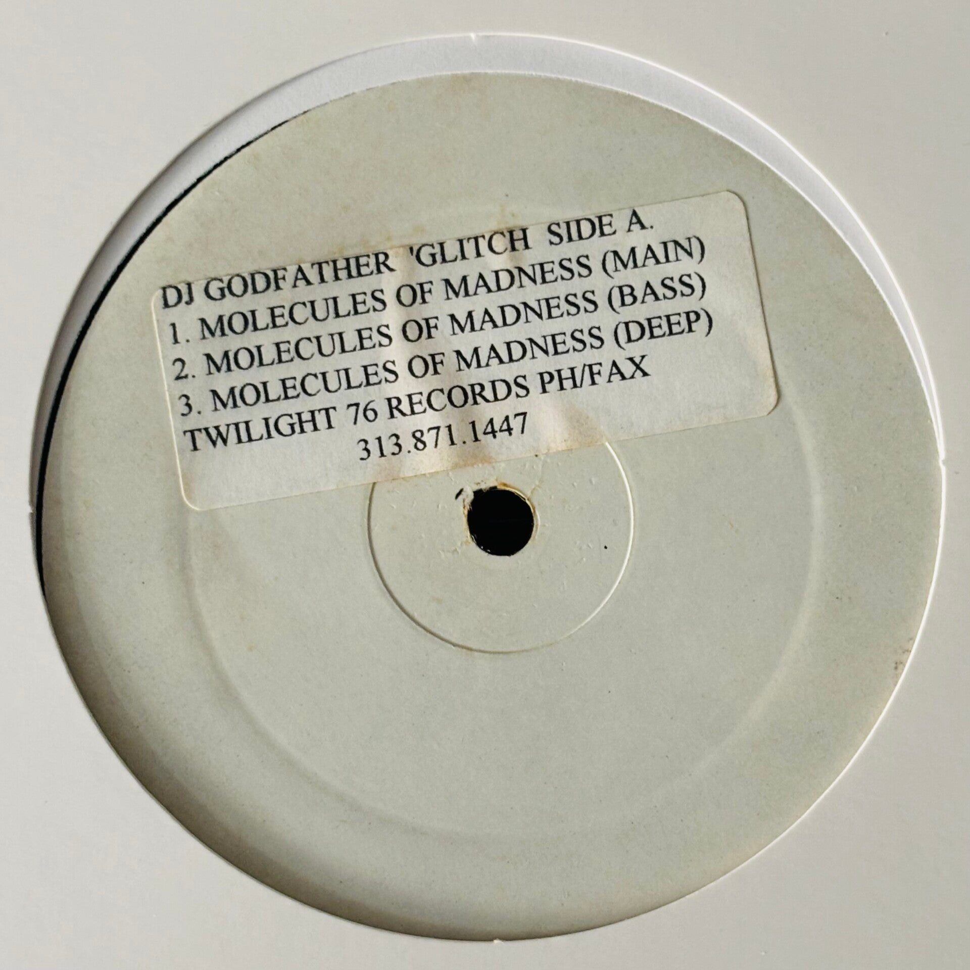 DJ Godfather - Glitch EP (Twilight 76 1998)