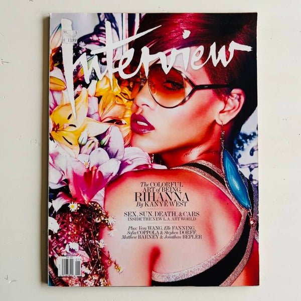 Interview Magazine December 2011 - Rihanna Cover