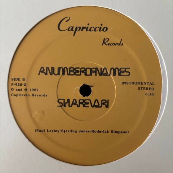 A Number Of Names - Sharevari (Capriccio 2013)