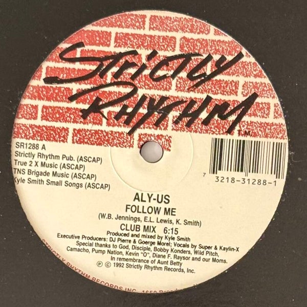 Aly-Us - Follow Me (Strictly Rhythm 1992)