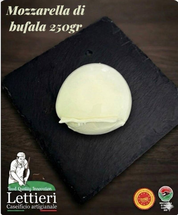MOZZARELLA DI BUFALA GR 0,250