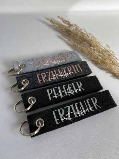 Filz Anhänger - Beruf