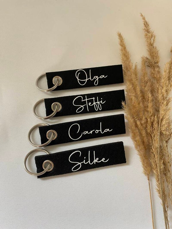 Filz Anhänger - Name