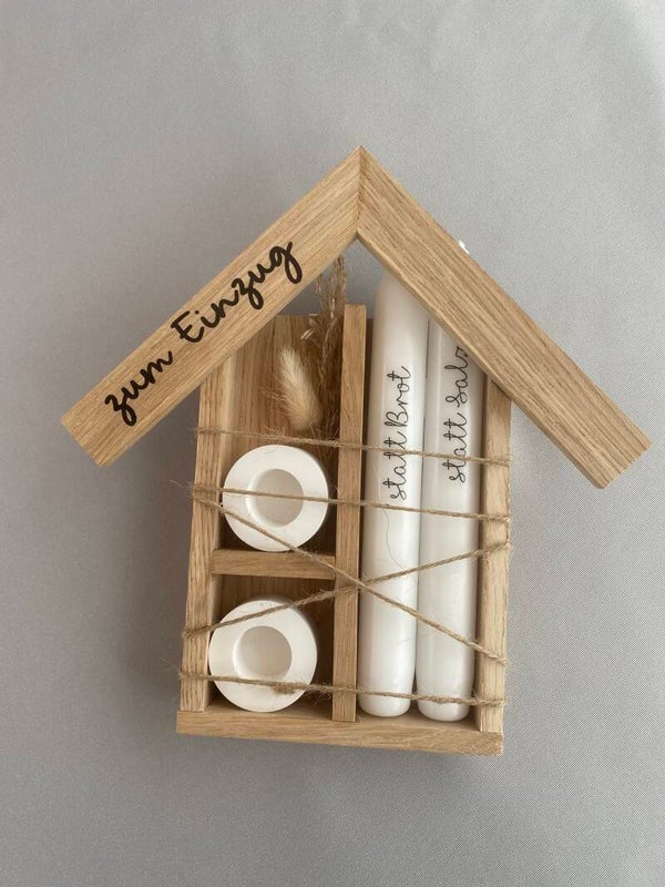 Kerzenset - Einzugshäuschen