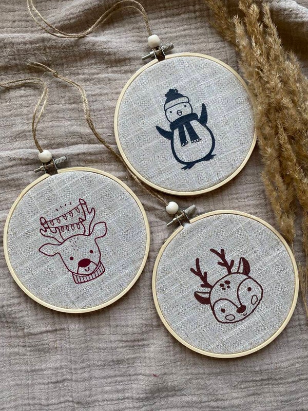 Stickrahmen - Frohes Fest