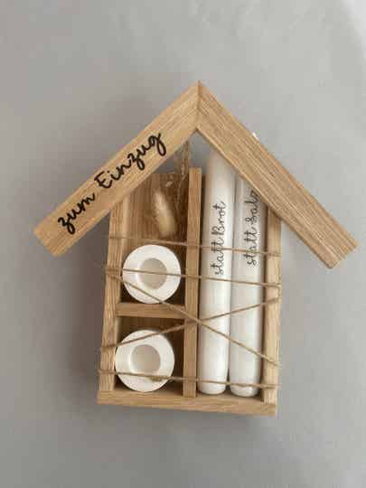 Kerzenset - Einzugshäuschen