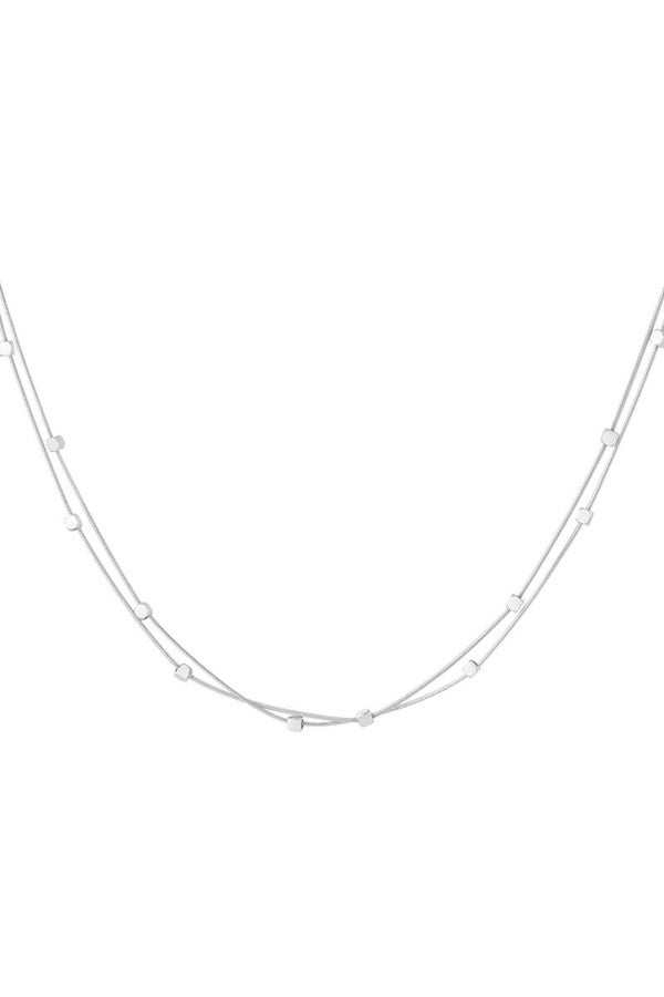 Summer-Ketting: double chain with coins