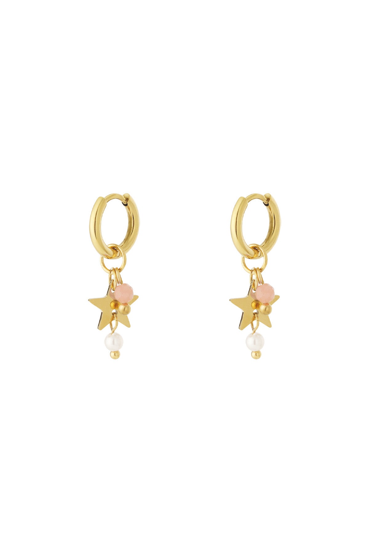 Oorbel: Starship - Roze