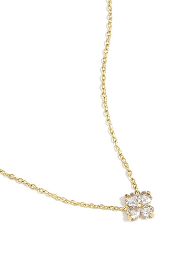 Zomer 26: Ketting klaver strass