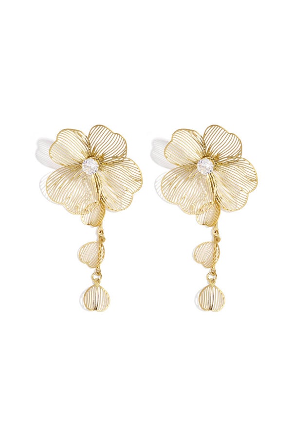 Autumn-Oorbel: angle Earrings Flower