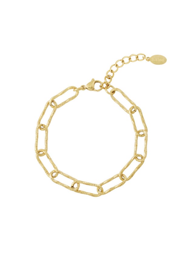 Winter-Armband: Kettingarmband onregelmatige vorm
