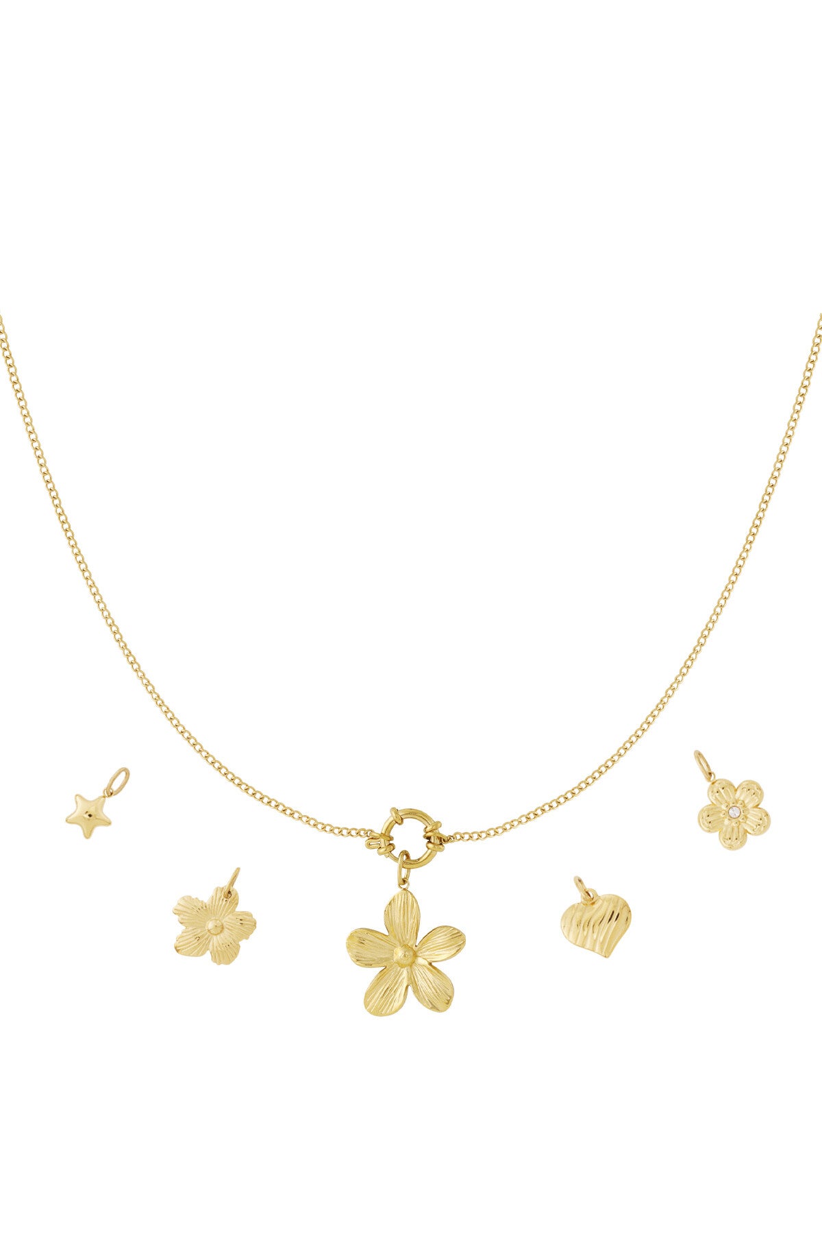 Ketting: DIY-bloemenketting