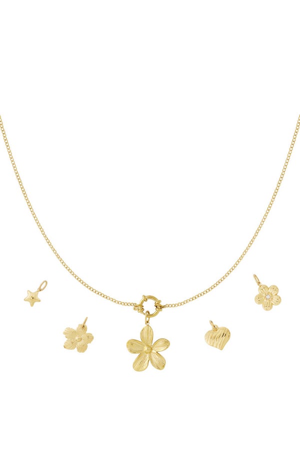 Ketting: DIY-bloemenketting