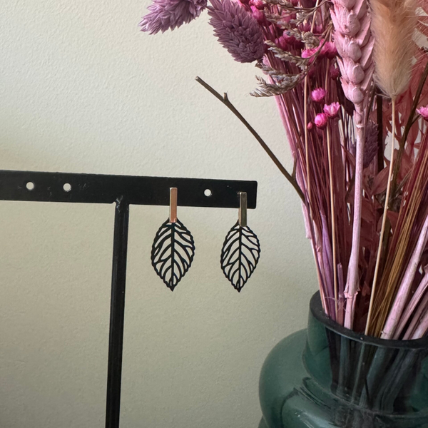 Sales: zwart blaadje