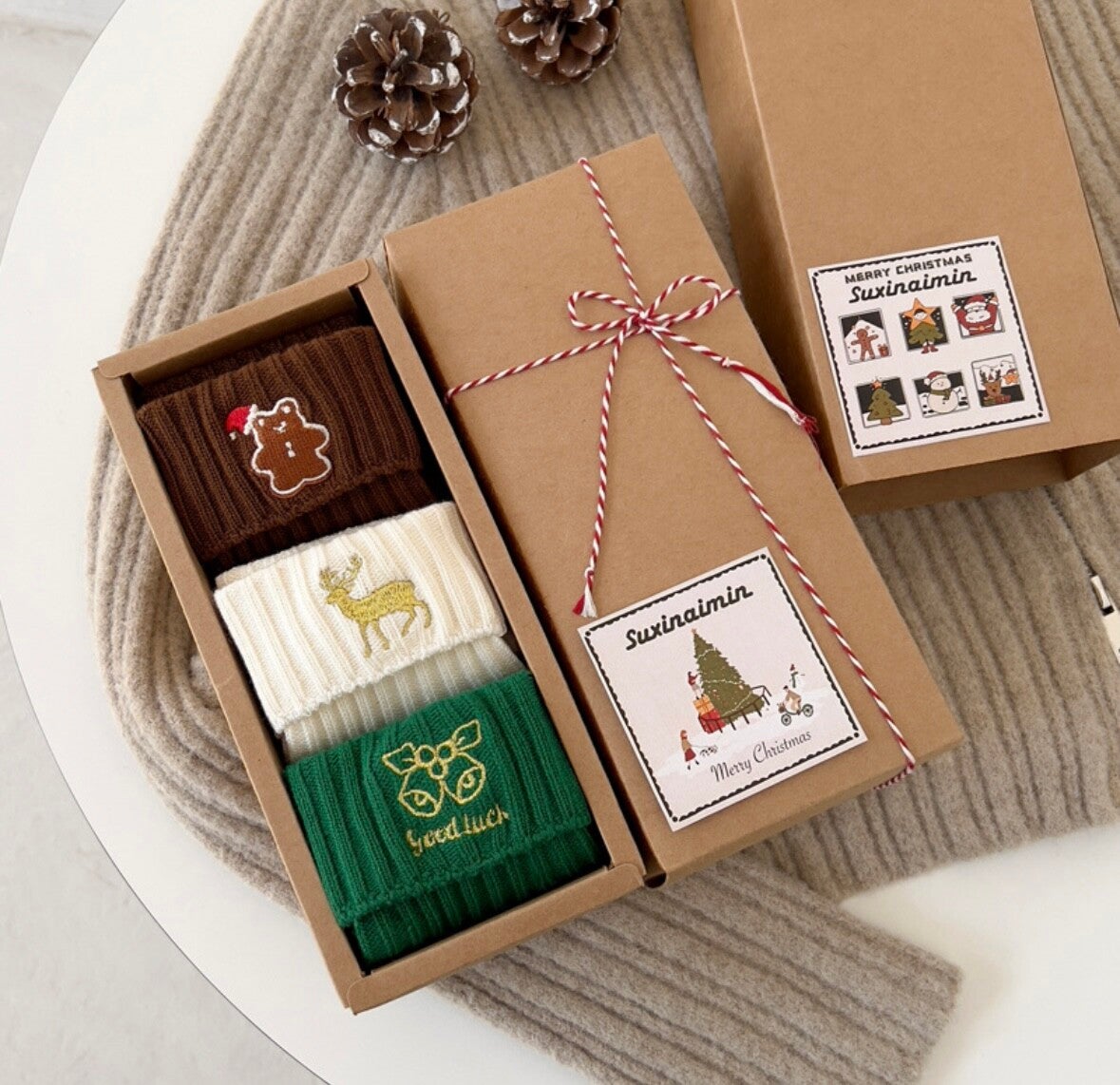 Gift: geschenkbox kousen