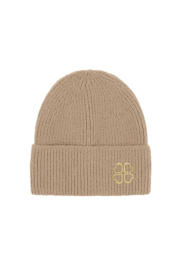 Muts: Lucky beanie - beige