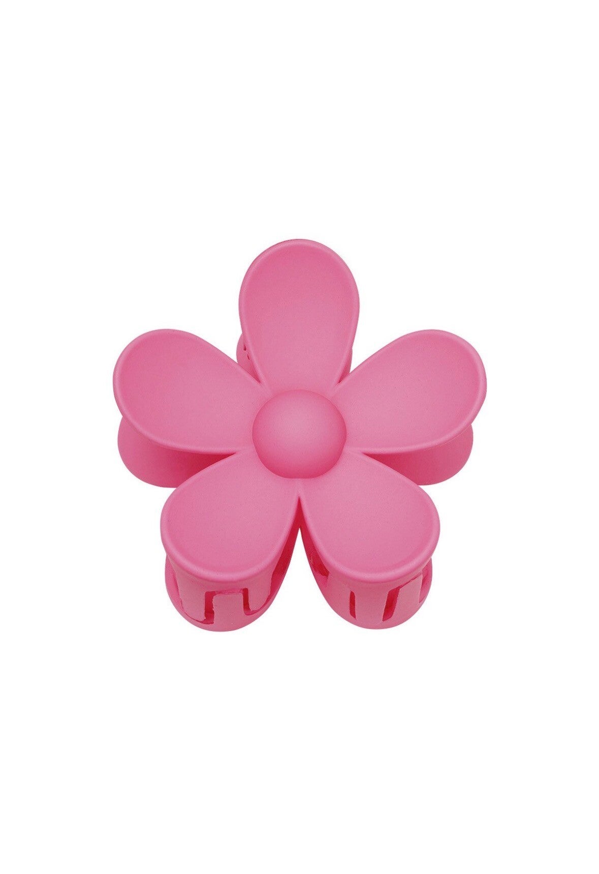 Haarspeld: bloem fushia