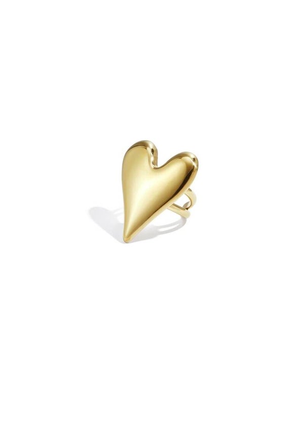 Ring: ring met groot hart
