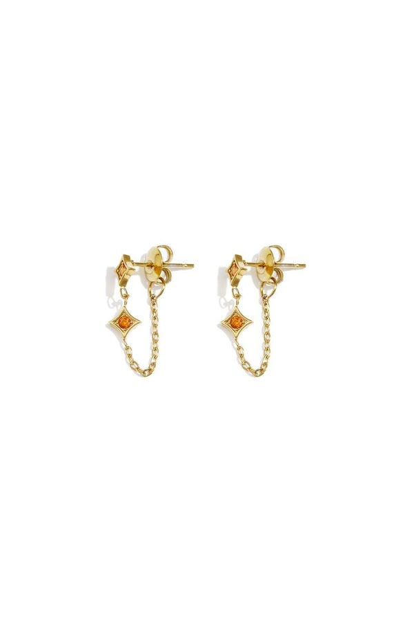 Herfst26-oorbel: Ketting