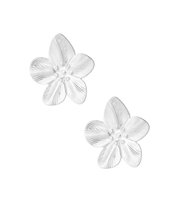 Earrings petal pop - Silver color
