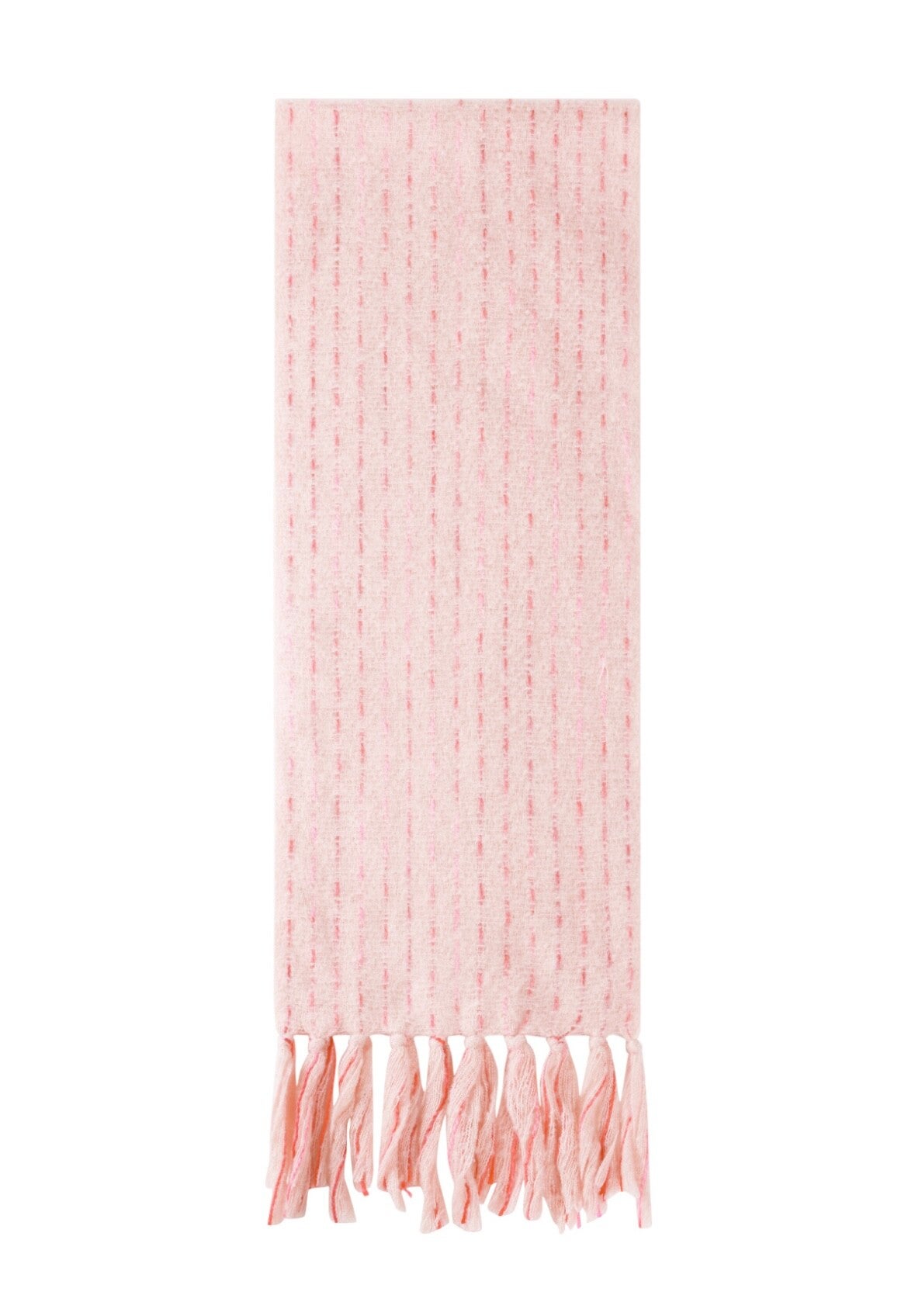 Sjaal: Strip casual polyester roze