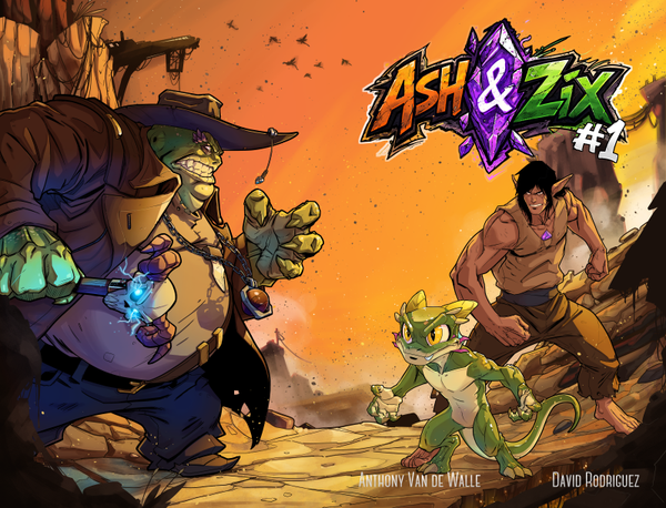 Ash & Zix #1 – Cover A (Standard Edition)