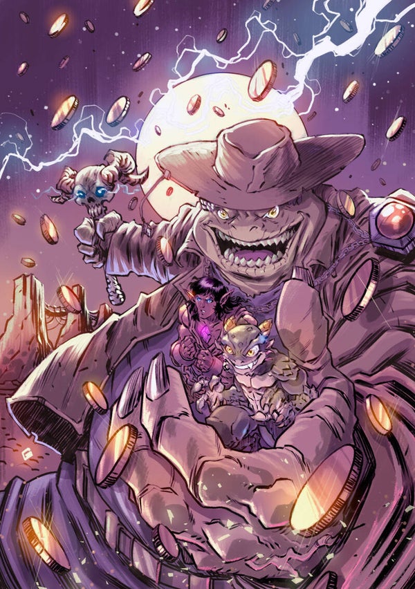 Ash & Zix #1 – Cover B