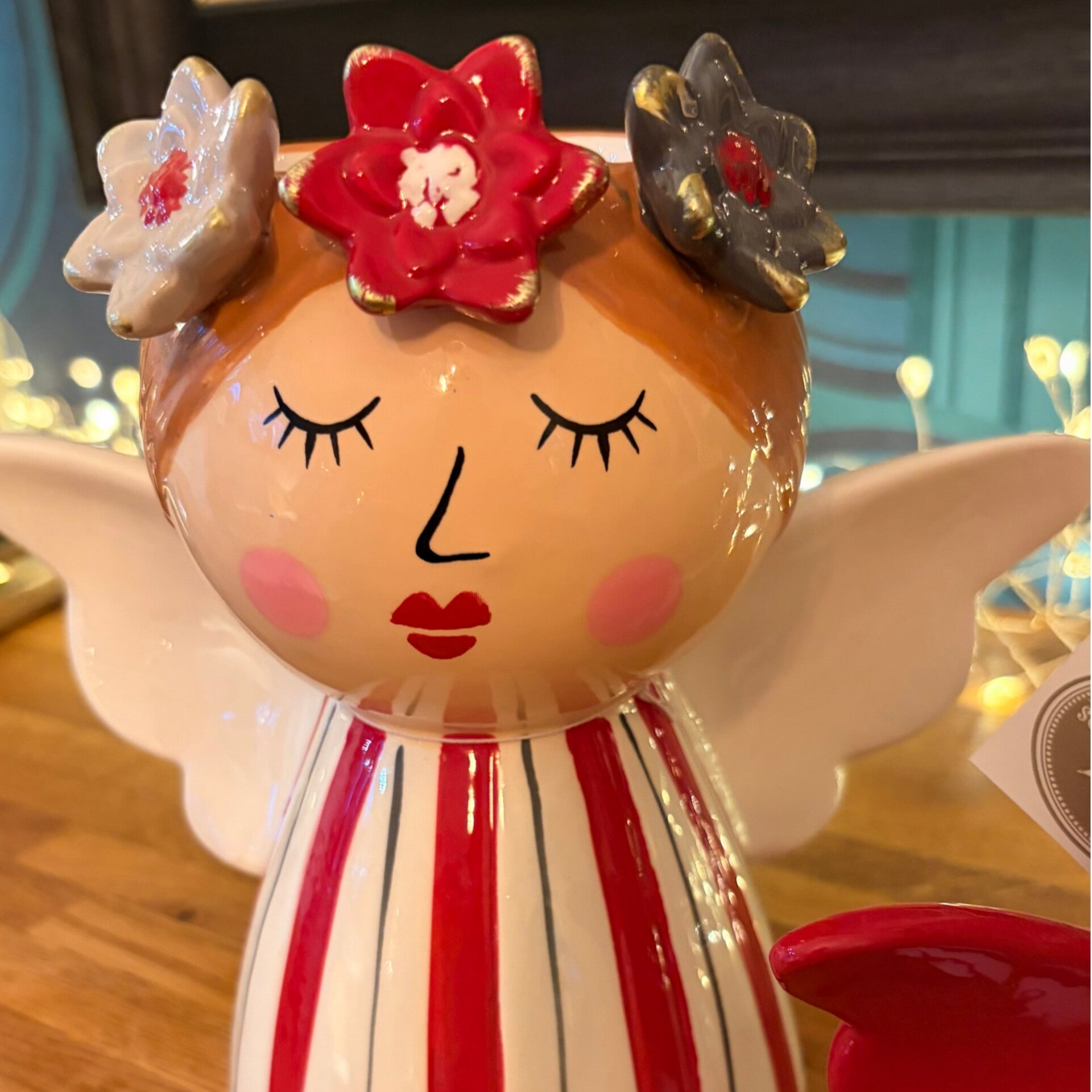 Large ceramic Angel