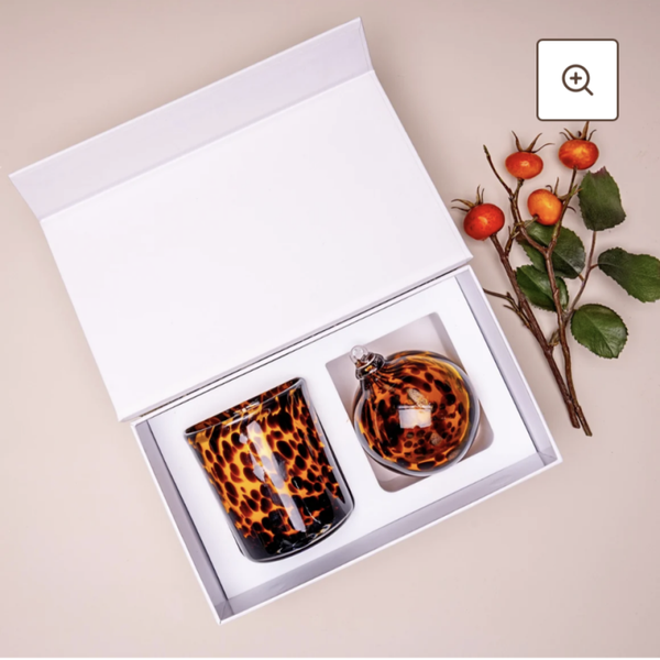 Bauble Gift Set: Leopard Print
