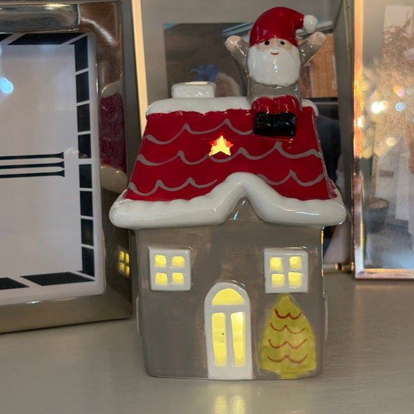 Light up House with Santa
