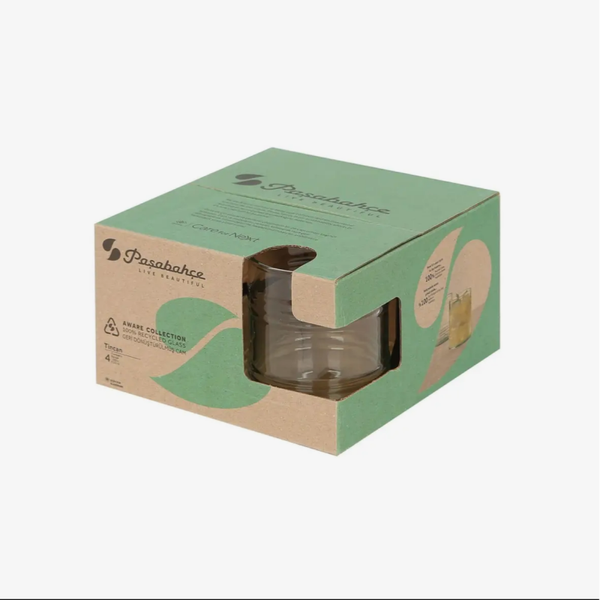 Recycled glasses tumbler x 4