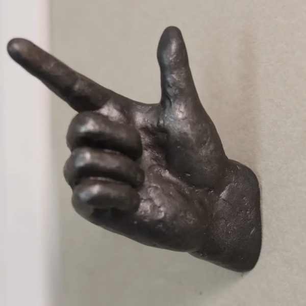 POINTING FINGER wall / coat hook