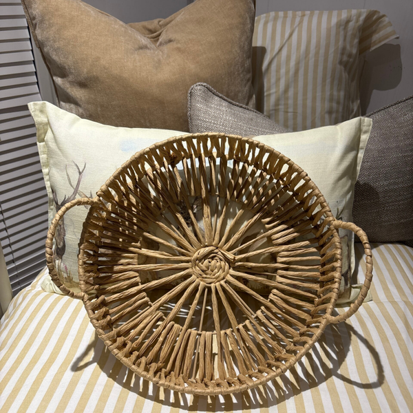 Large Hoop handled tray - Medium