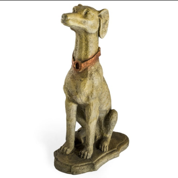 Extra Large stone effect Dog statue
