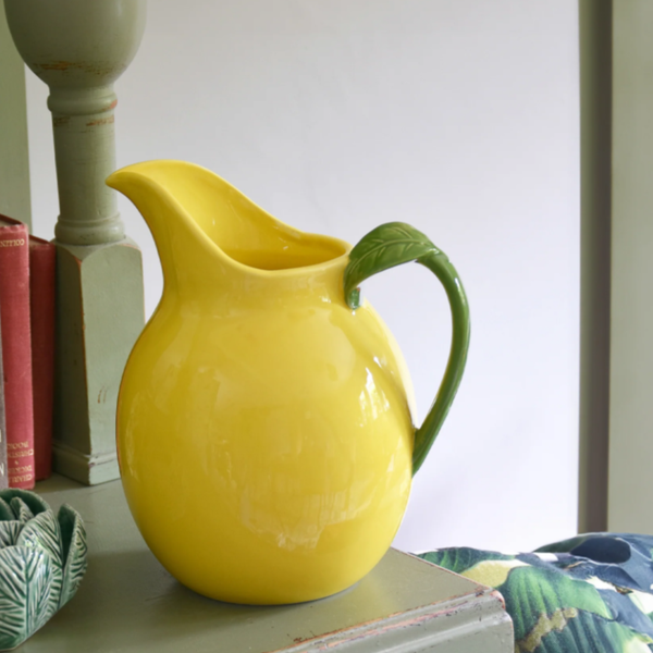 Glazed Lemon Jug